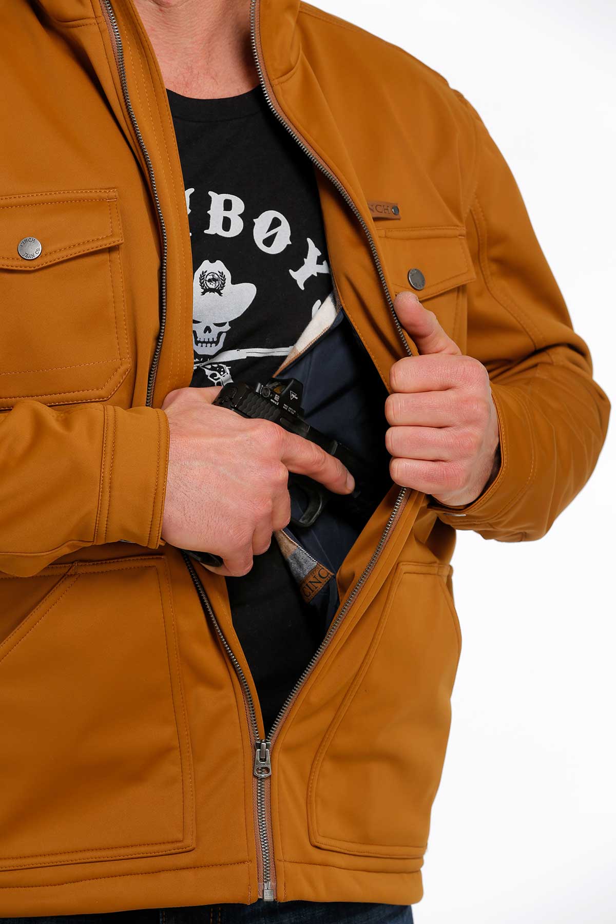 CINCH Men's Concealed Carry Bonded Jacket