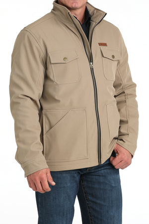 CINCH Men's Khaki Concealed Carry Bonded Jacket