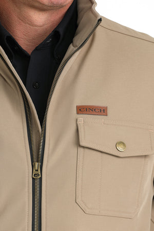 CINCH Men's Khaki Concealed Carry Bonded Jacket