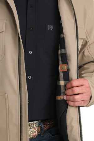 CINCH Men's Khaki Concealed Carry Bonded Jacket