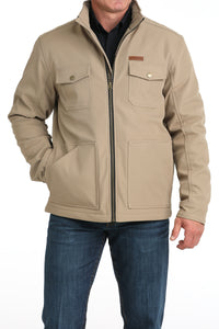 CINCH Men's Khaki Concealed Carry Bonded Jacket