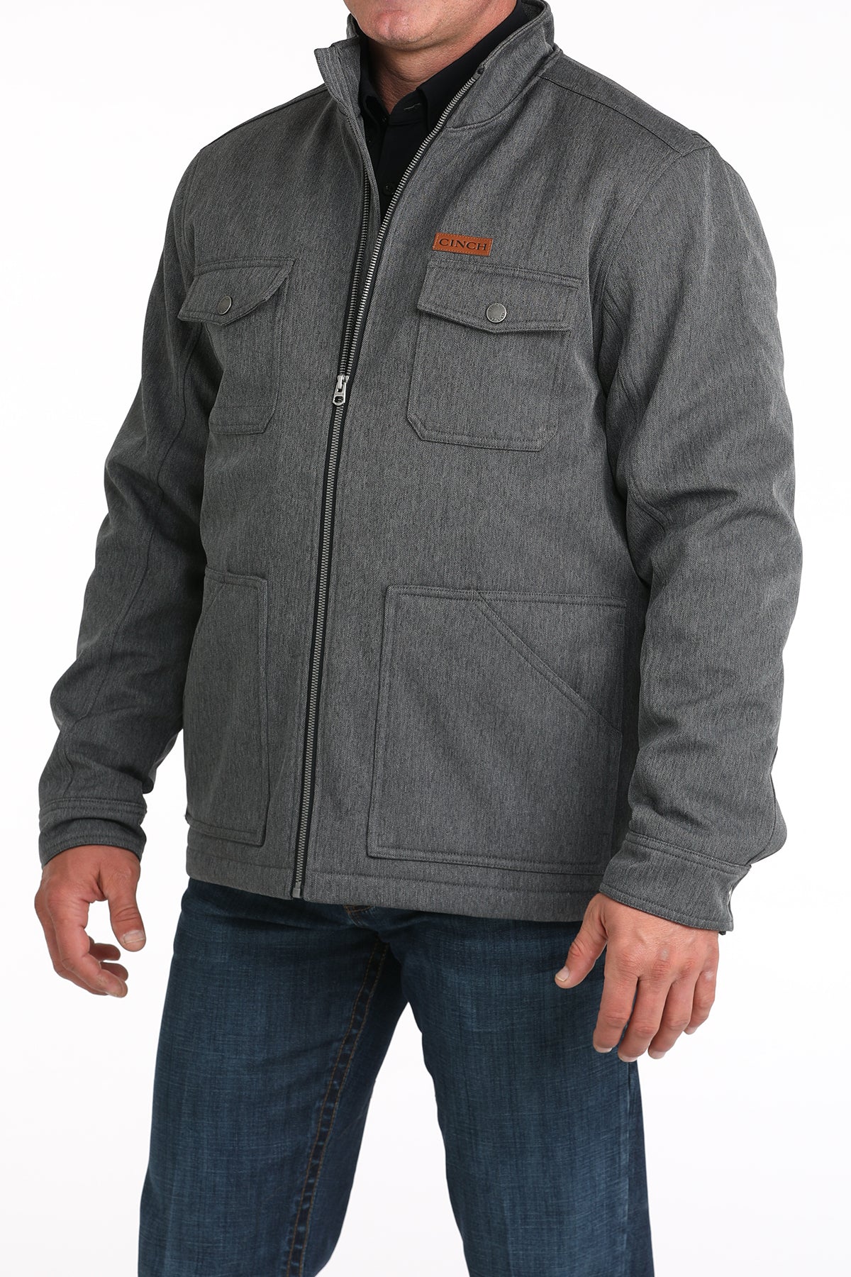 CINCH Men's Black Concealed Carry Bonded Jacket