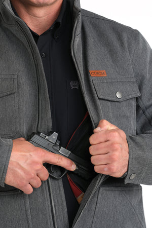 CINCH Men's Black Concealed Carry Bonded Jacket