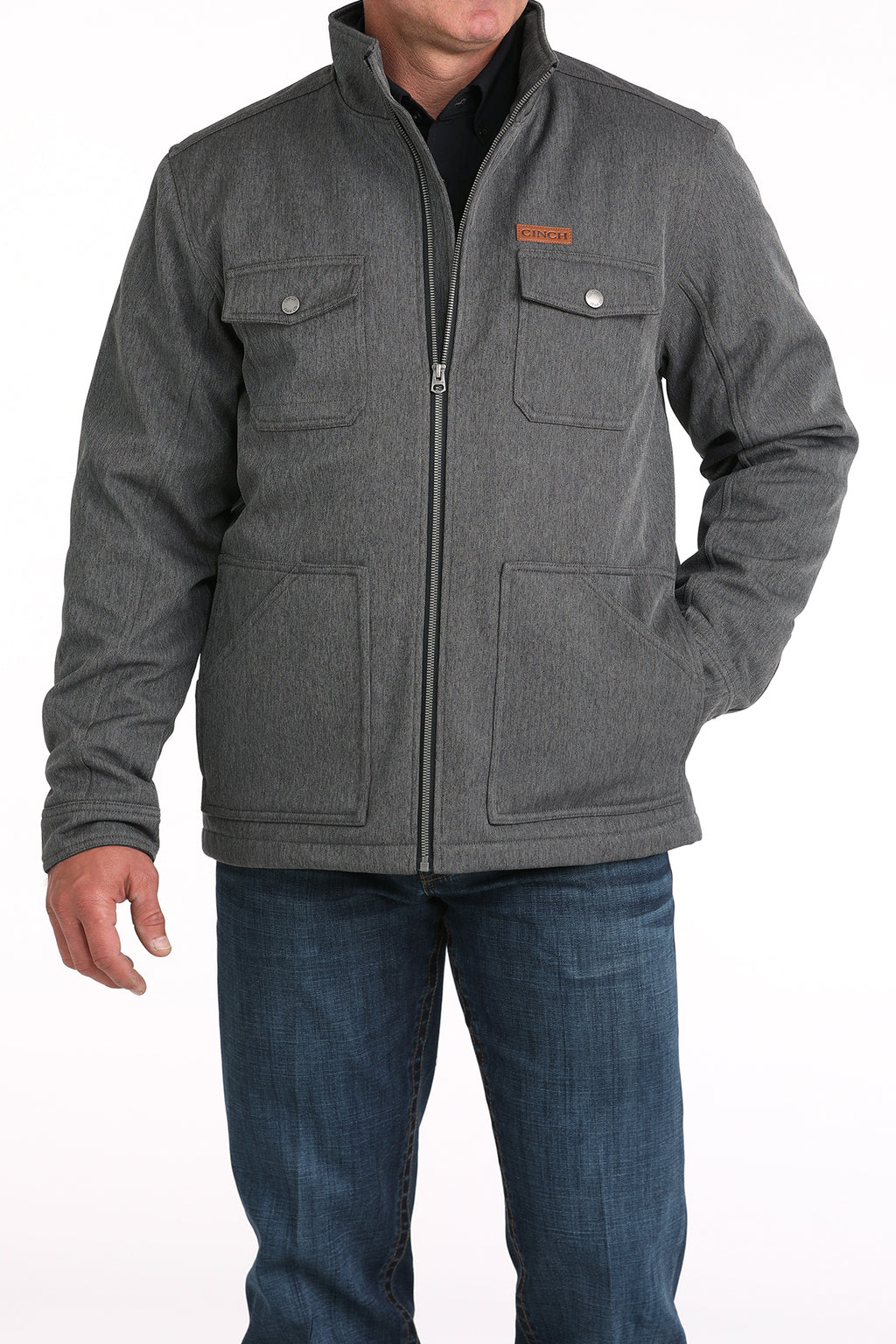 CINCH Men's Black Concealed Carry Bonded Jacket