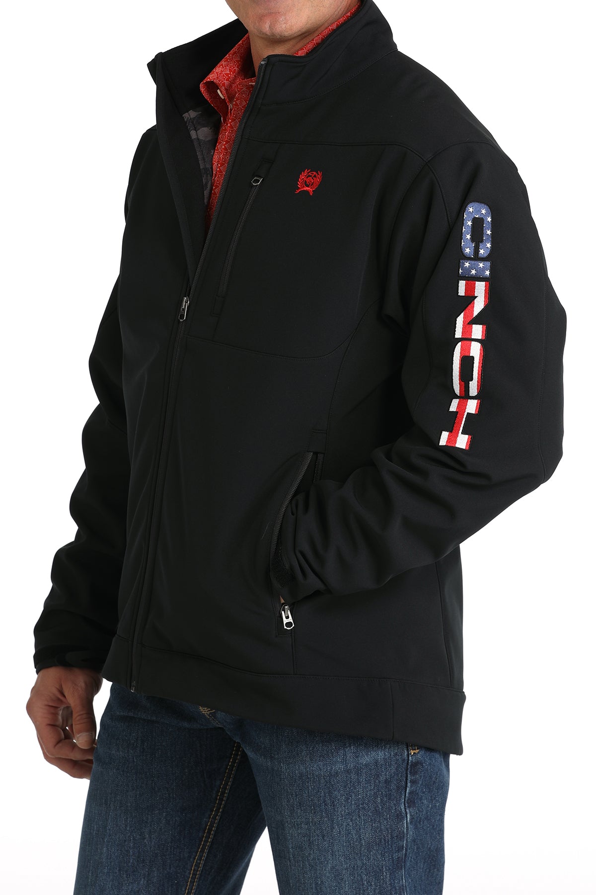 CINCH Men's Black Bonded Jacket