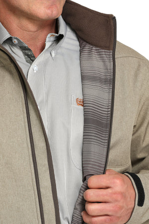 CINCH Men's Khaki Bonded Jacket