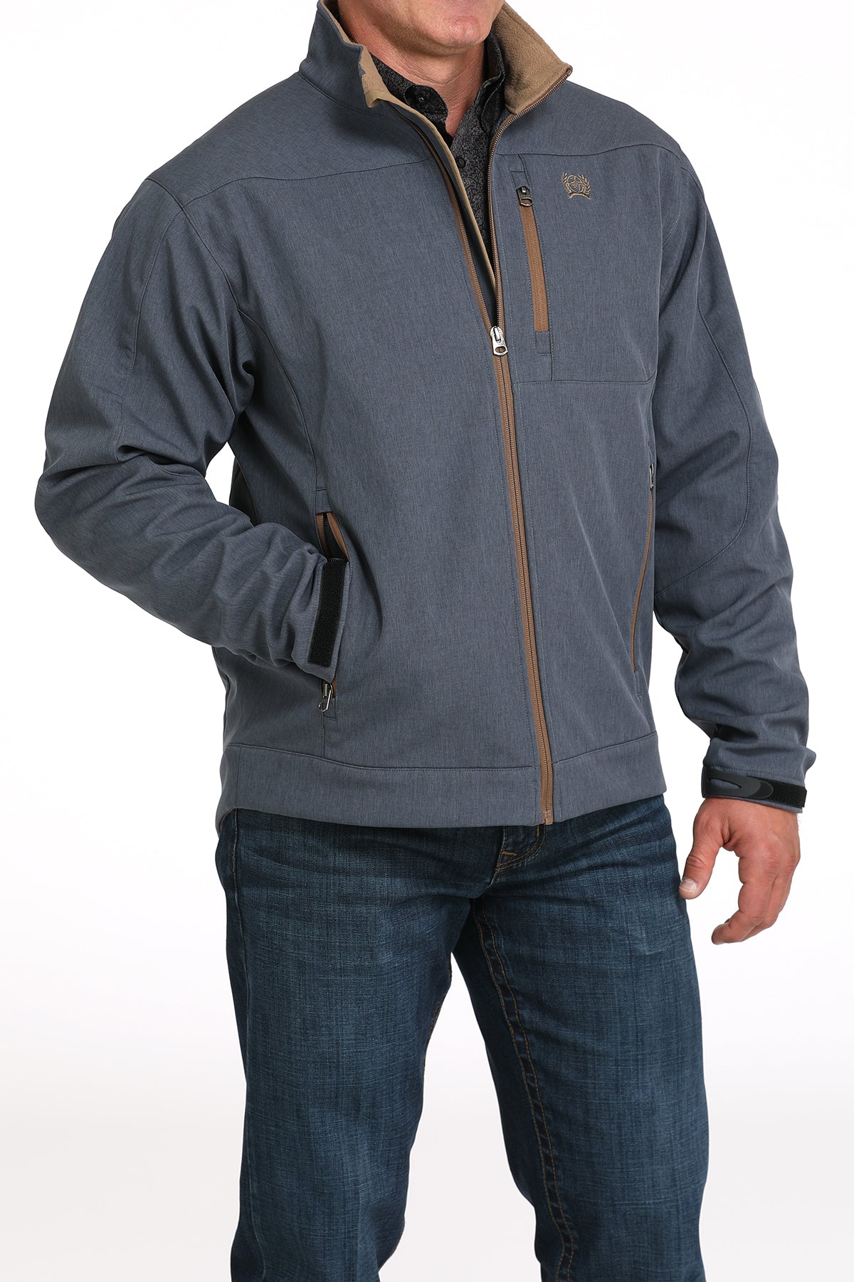 CINCH Men's Blue Bonded Jacket