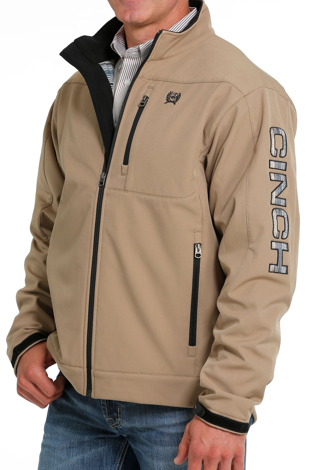 CINCH Men's Brown Bonded Jacket (Plus)