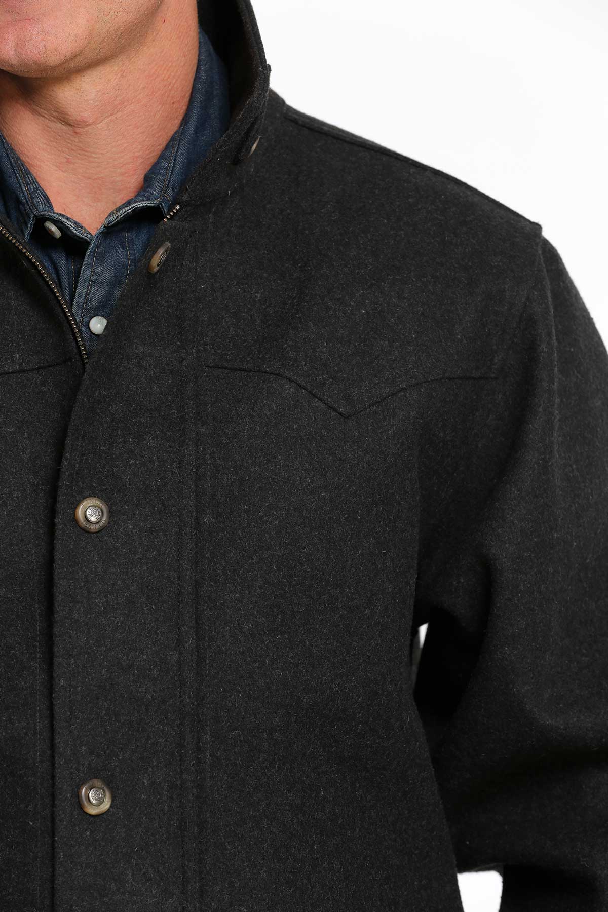 CINCH Men's Wooly Ranch Coat