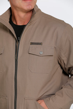 CINCH Men's Brown Canvas Jacket