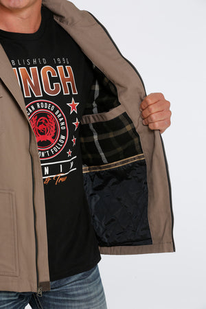 CINCH Men's Brown Canvas Jacket