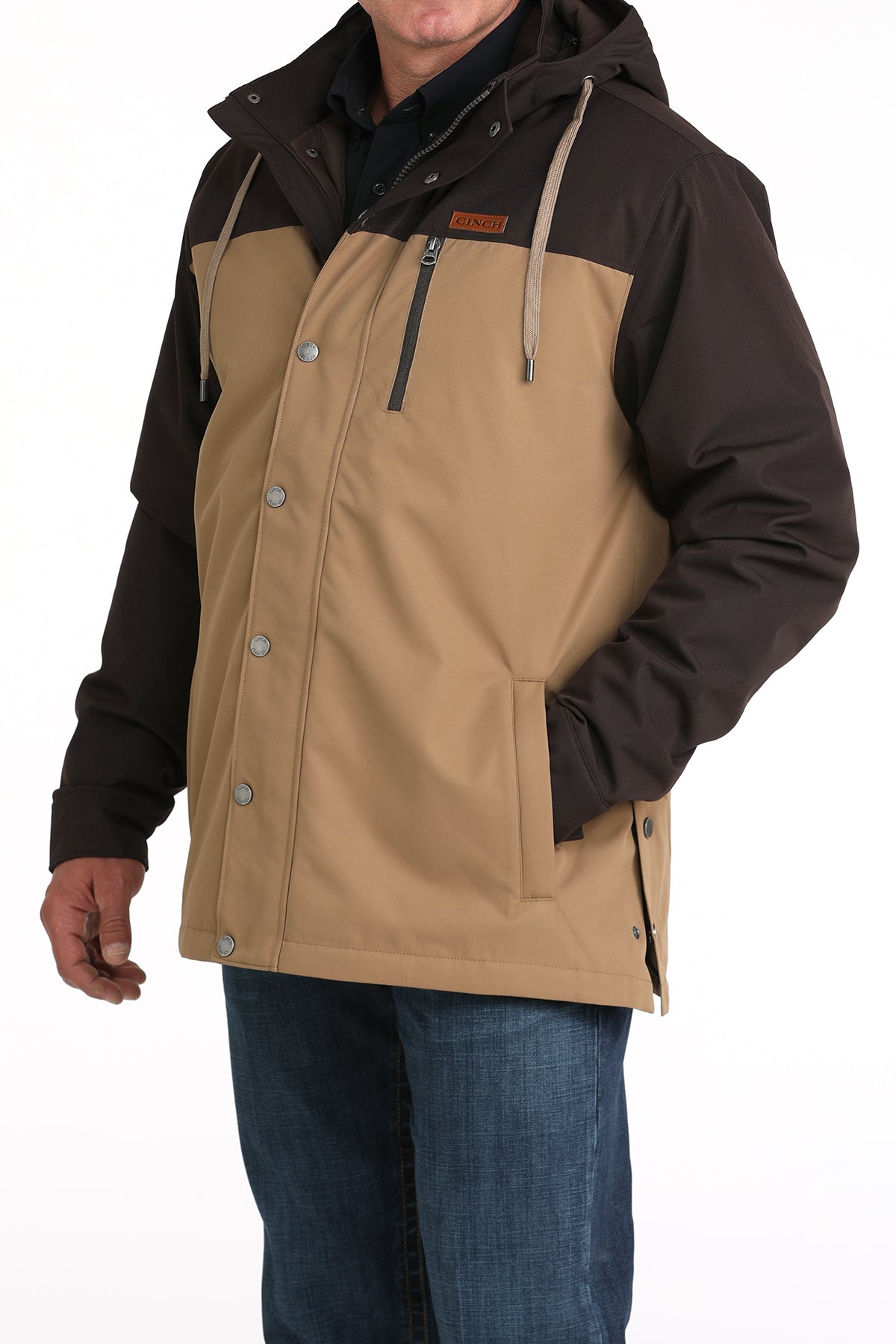 CINCH Men's Brown Barn Coat