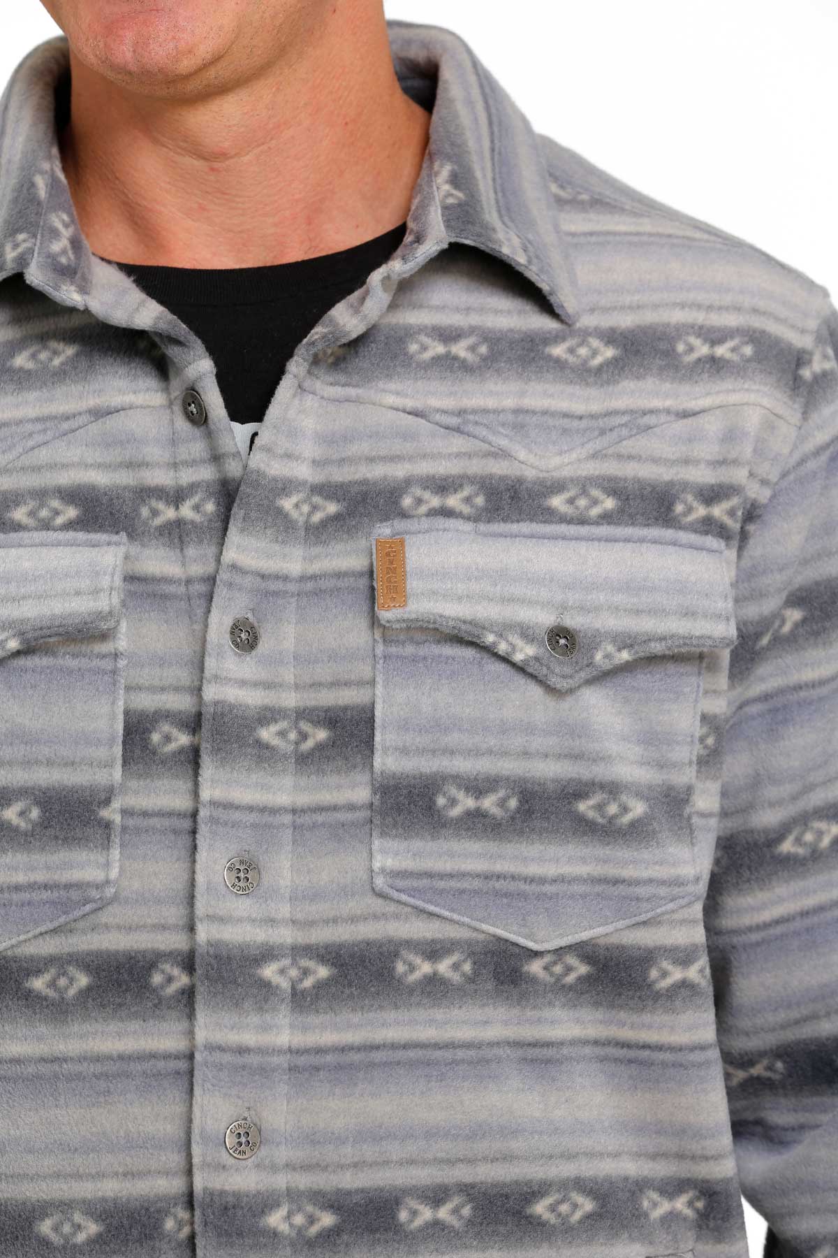 CINCH Men's Fleece Shirt Jacket