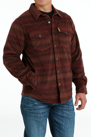 CINCH Men's Red Shirt Jacket