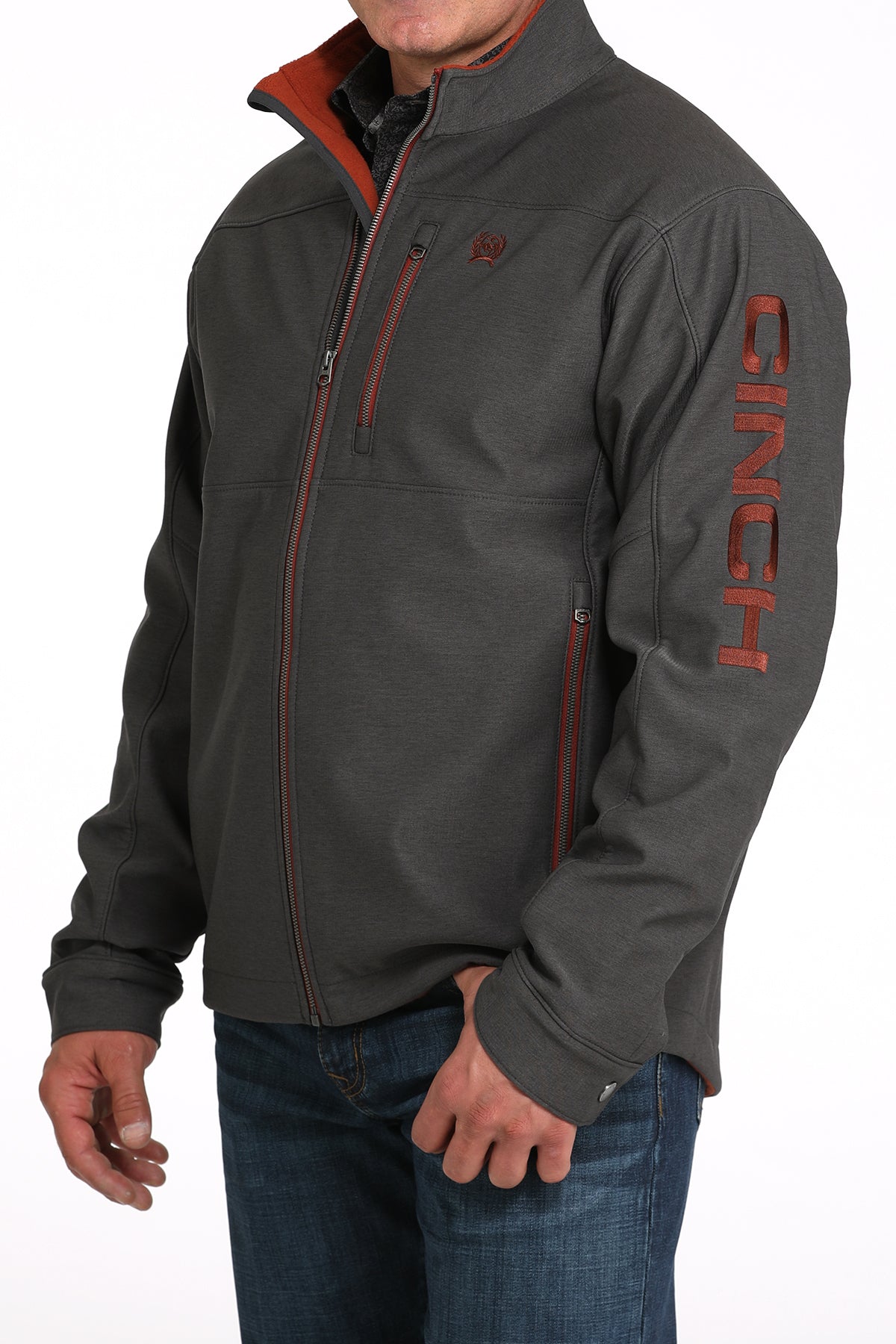 CINCH Men's Charcoal Bonded Jacket