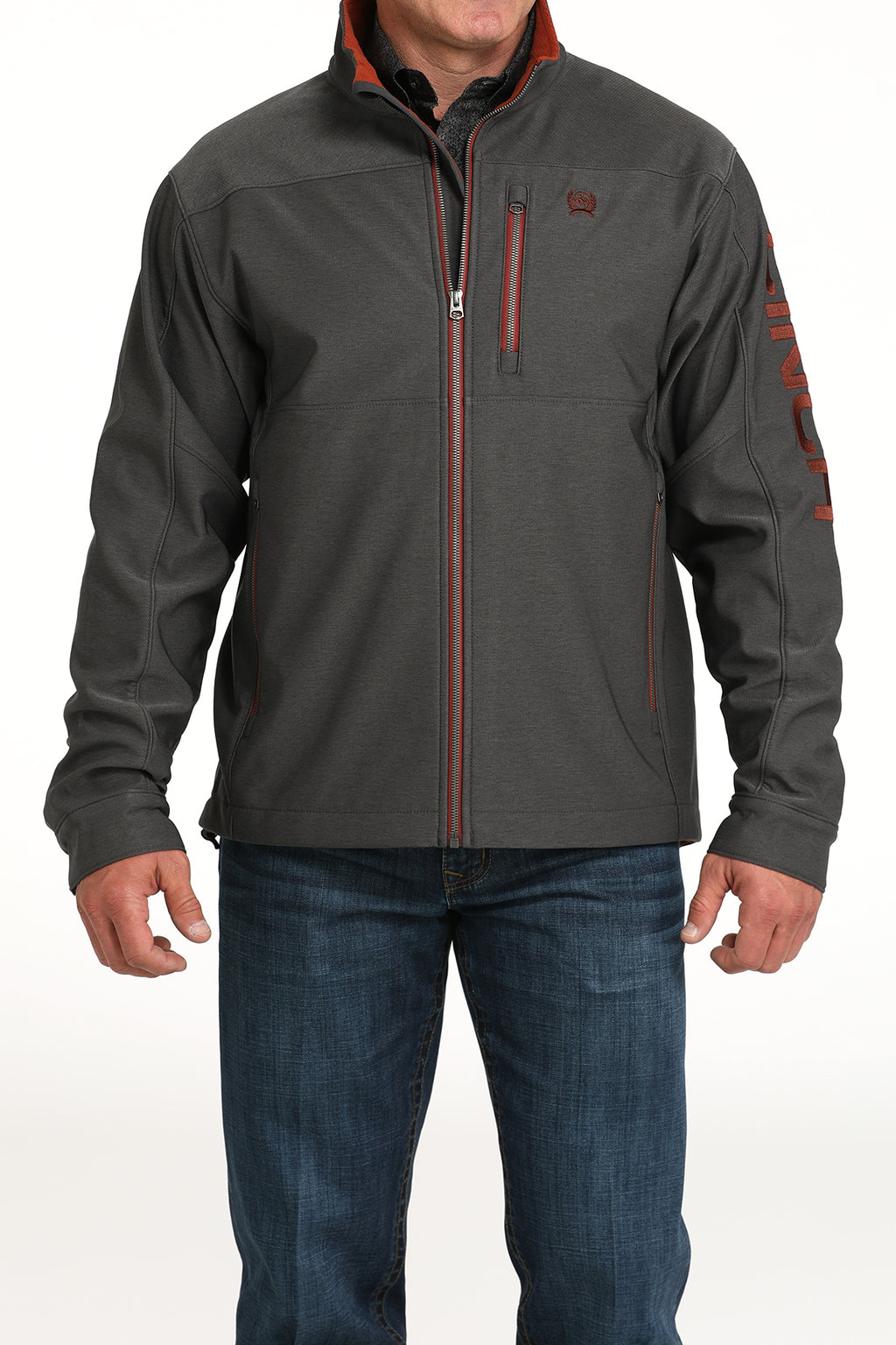 CINCH Men's Charcoal Bonded Jacket