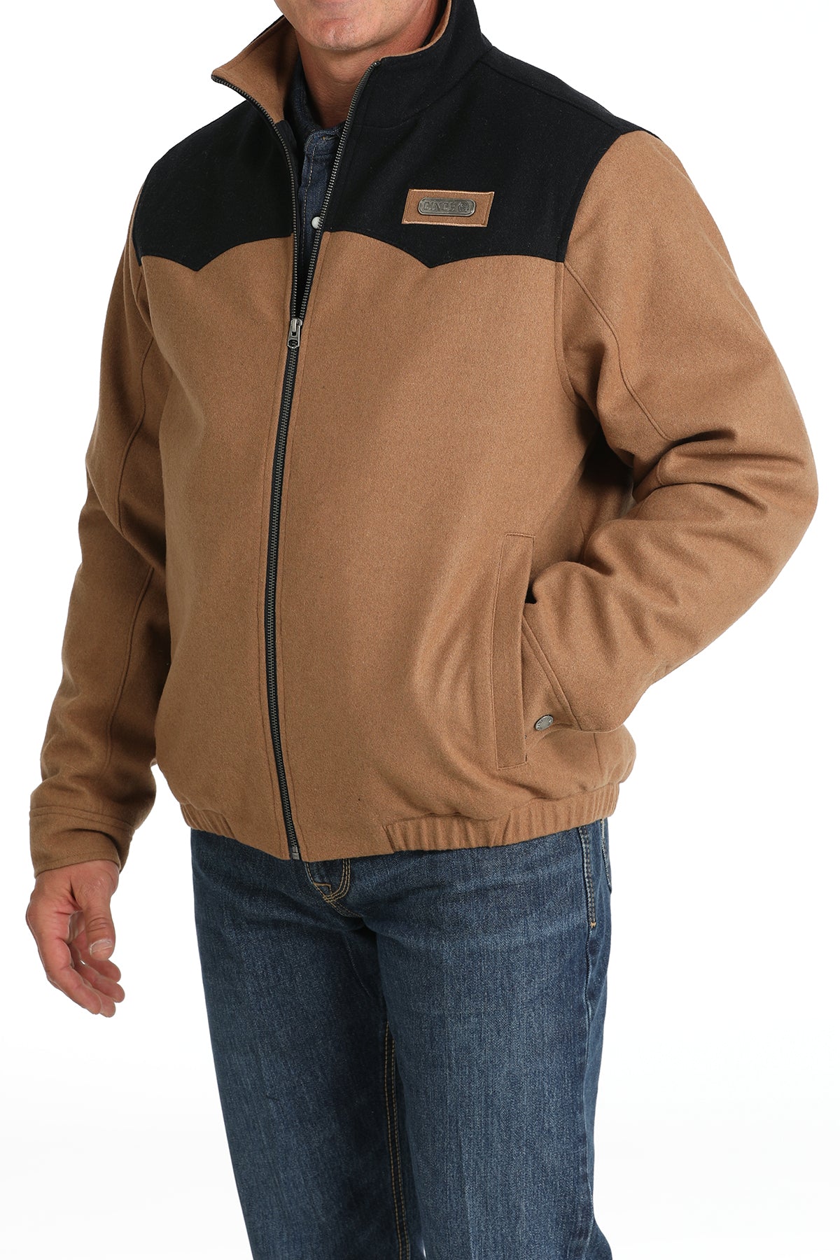 CINCH Men's Brown Concealed Carry Western Jacket