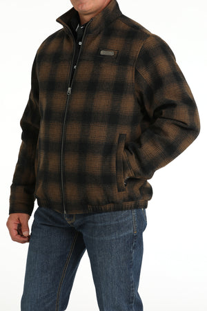 CINCH Men's Brown Wooly Concealed Carry Western Jacket