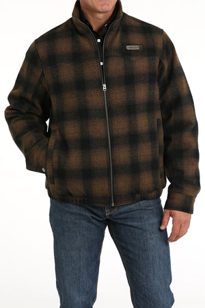 CINCH Men's Brown Wooly Concealed Carry Western Jacket