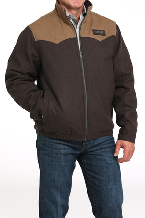 CINCH Men's Brown Concealed Carry Wooly Jacket