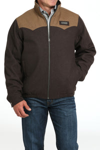 CINCH Men's Brown Concealed Carry Wooly Jacket