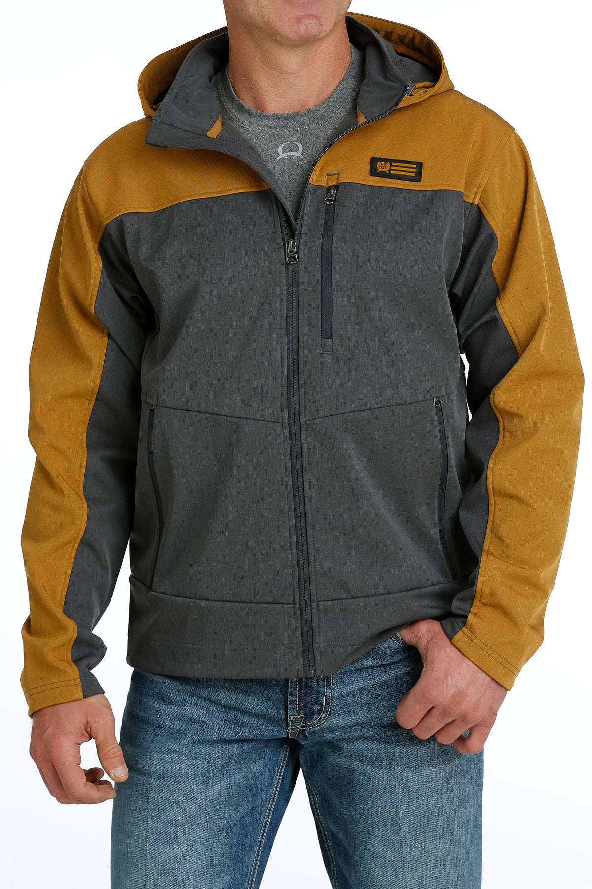 CINCH Men's Hooded Bonded Jacket