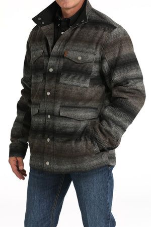 CINCH Men's Grey Wooly Ranch Coat