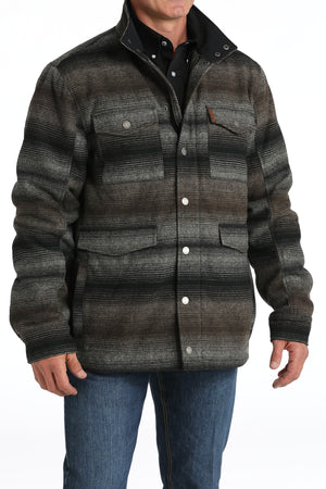 CINCH Men's Grey Wooly Ranch Coat