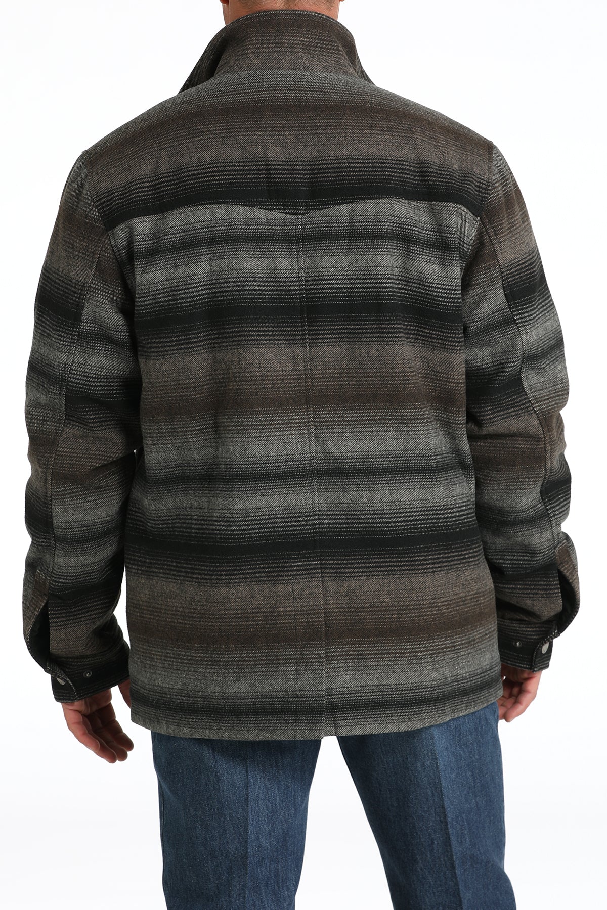 CINCH Men's Grey Wooly Ranch Coat