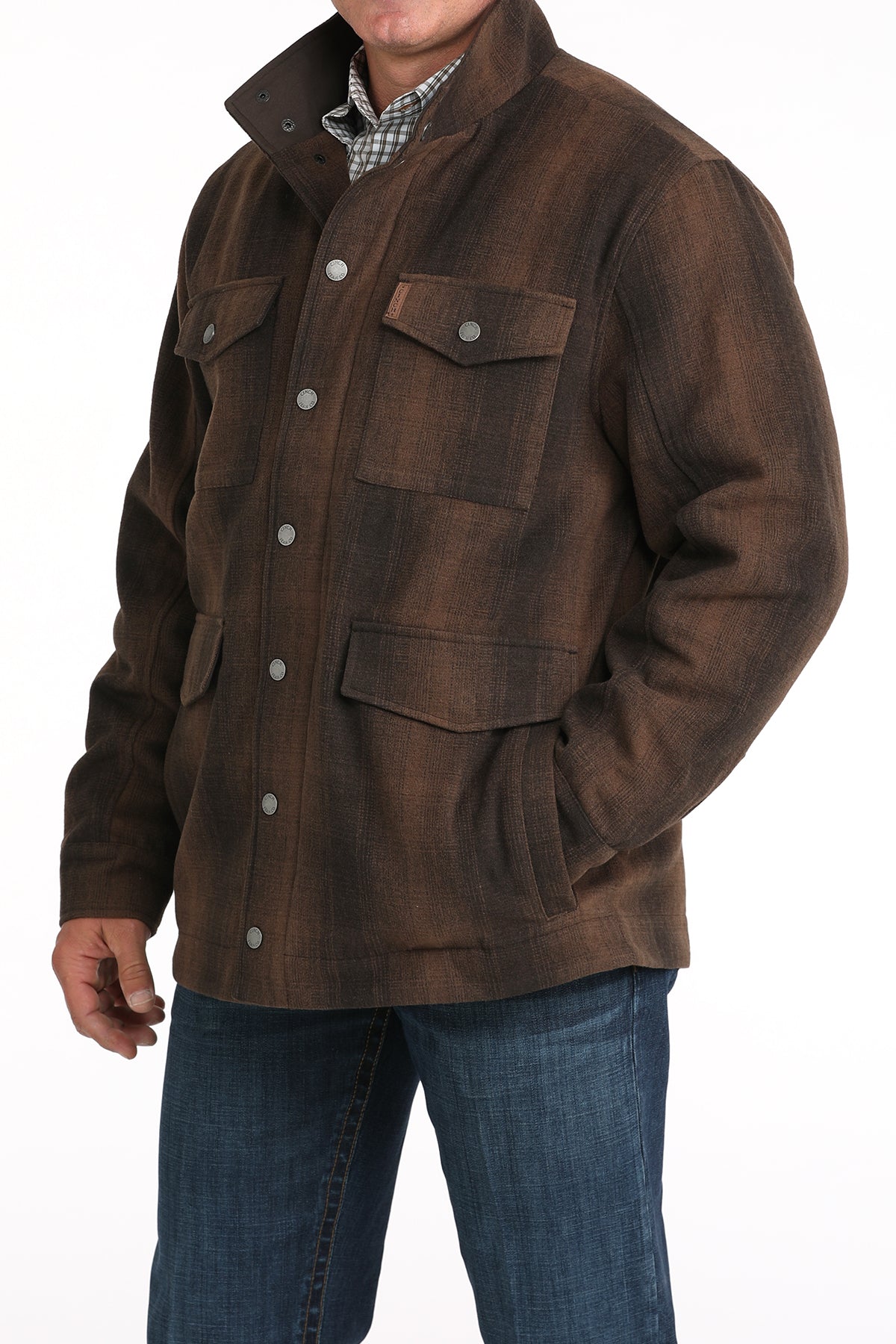CINCH Men's Brown Frontier Coat