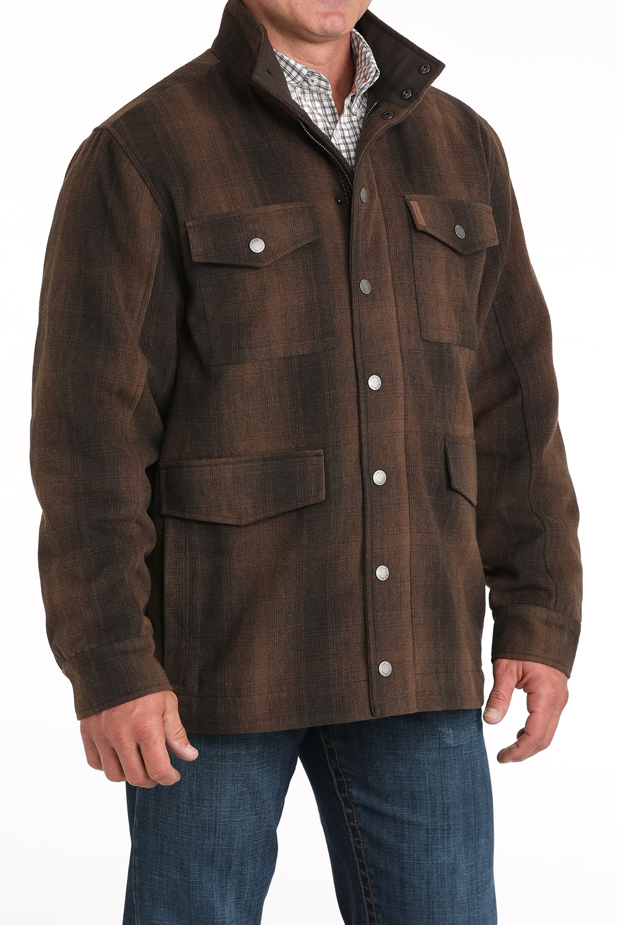CINCH Men's Brown Frontier Coat