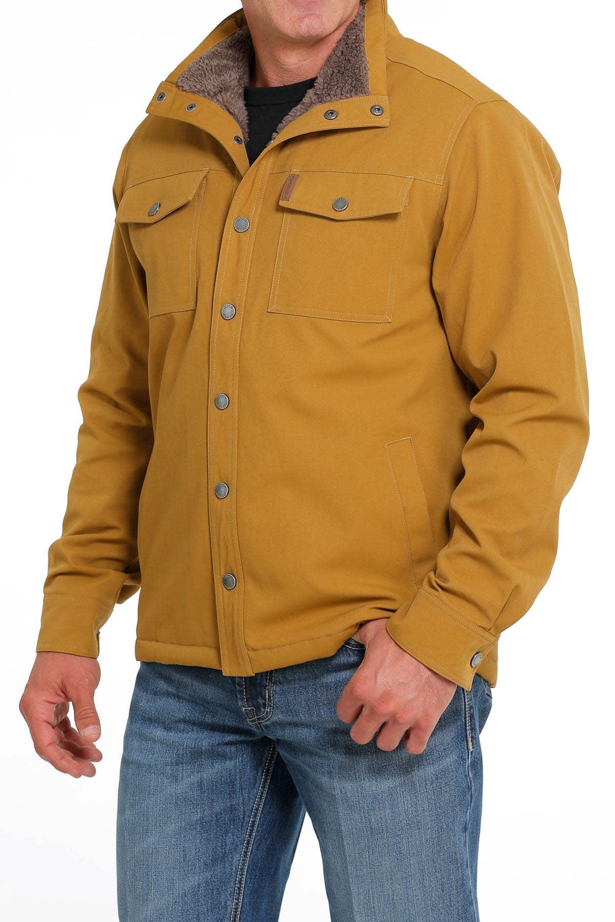 CINCH Men's Brown Canvas Trucker Jacket