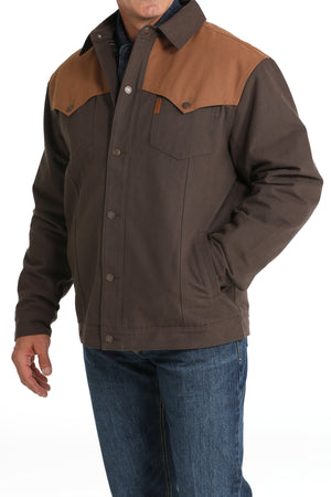 CINCH Men's Brown Canvas Jacket