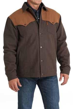 CINCH Men's Brown Canvas Jacket