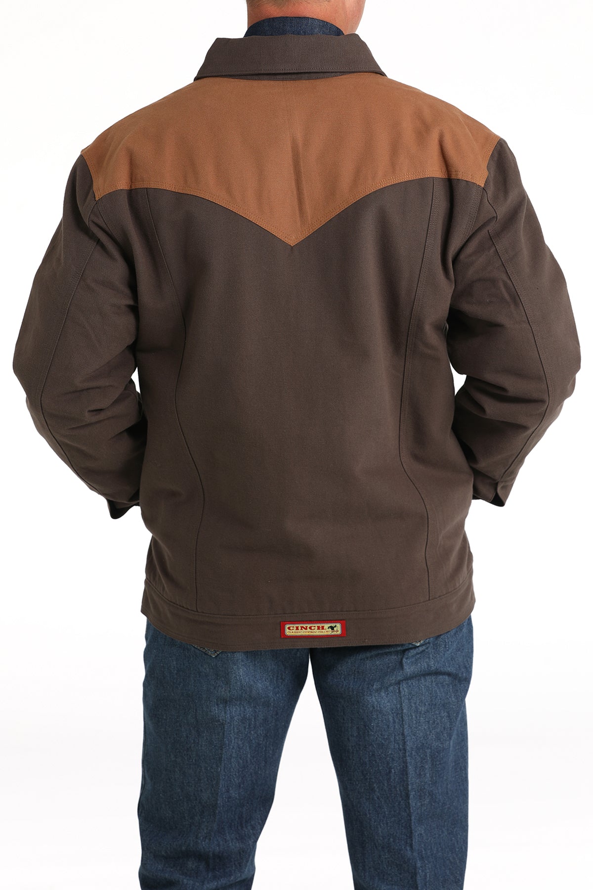 CINCH Men's Brown Canvas Jacket