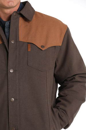 CINCH Men's Brown Canvas Jacket