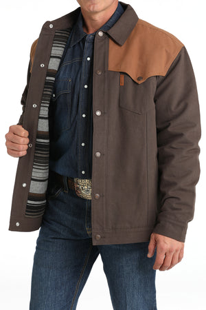 CINCH Men's Brown Canvas Jacket