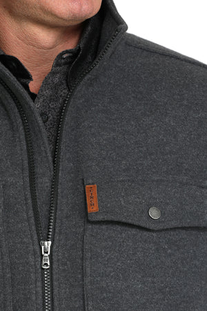 CINCH Men's Charcoal Shirt Jacket