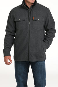 CINCH Men's Charcoal Shirt Jacket