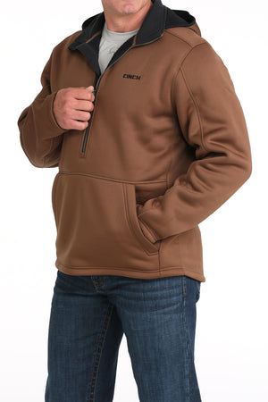 CINCH Men's Brown Sherpa Lined Hoodie