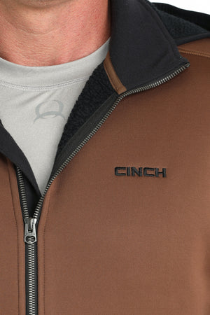 CINCH Men's Brown Sherpa Lined Hoodie