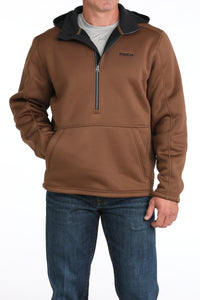 CINCH Men's Brown Sherpa Lined Hoodie