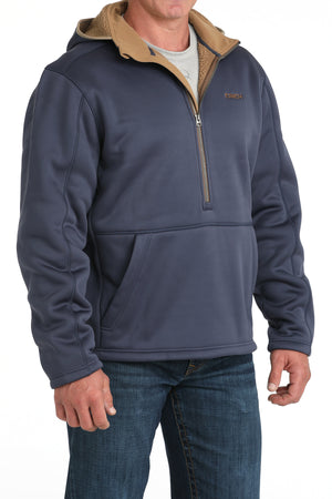 CINCH Men's Navy Sherpa Lined Hoodie