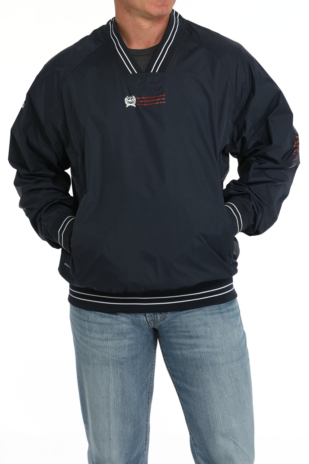 CINCH Men's Navy Wind Shirt