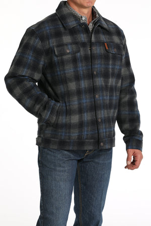 CINCH Men's Navy/Gray Lined Trucker Jacket