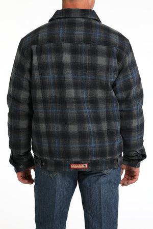 CINCH Men's Navy/Gray Lined Trucker Jacket