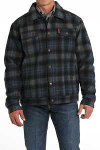 CINCH Men's Navy/Gray Lined Trucker Jacket