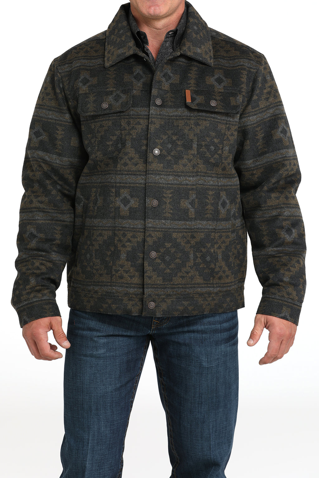 CINCH Men's Charcoal Trucker Jacket