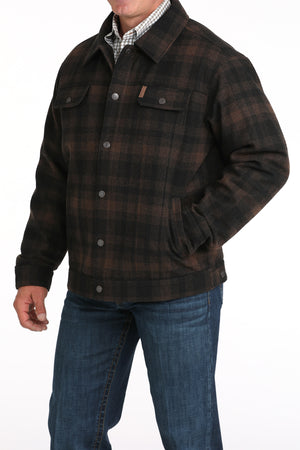 CINCH Men's Brown Trucker Jacket