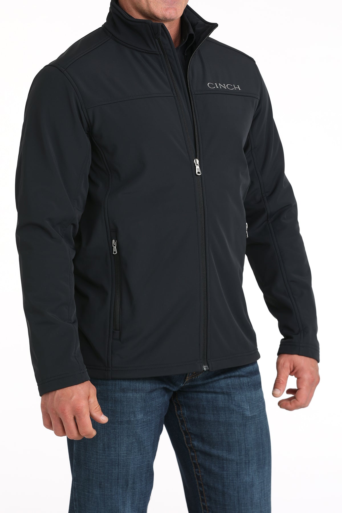 CINCH Men's Black Windproof Jacket